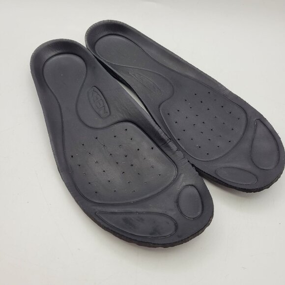 Keen Presidio II Women's 9.5 Red Burgundy Leather Shoes Casual Lace Up Walking - Picture 9 of 14